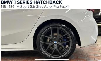 BMW 1 Series 1.5 118i M Sport DCT Euro 6 (s/s) 5dr