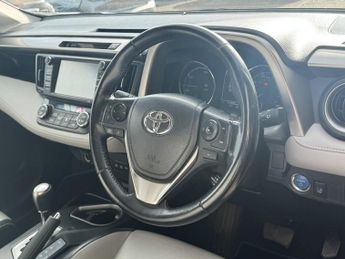 Toyota Rav4 2.5 VVT-h Excel SUV 5dr Petrol Hybrid CVT 4WD Euro 6 (s/s) (Safe