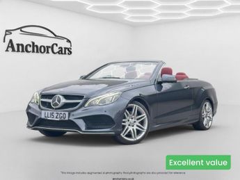 Mercedes E Class 3.5 E400 V6 AMG Line Cabriolet 2dr Petrol G-Tronic+ Euro 6 (s/s)