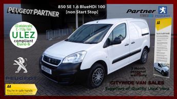 Peugeot Partner 850 SE 1.6 BlueHDi 100 Van [non Start Stop] NO VAT