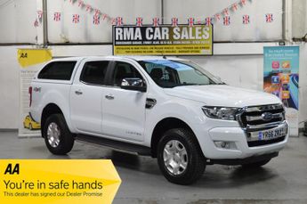 Ford Ranger Double Cab Limited 2.2 TDCi 160 4WD LOW MILEAGE * NO VAT TO PAY 