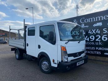 Nissan Cabstar 35.14 2.5 dCi DOUBLE CAB DROPSIDE 136 BHP 6 SPEED TWIN RR WHEELS