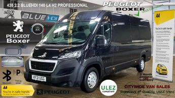 Peugeot Boxer 2.2 BlueHDi L4 H2 Professional Van 140ps