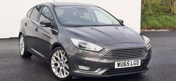 Ford Focus 1.0 EcoBoost 125 Titanium X 5dr + NAV / HALF LEATHER / 18 INCH A