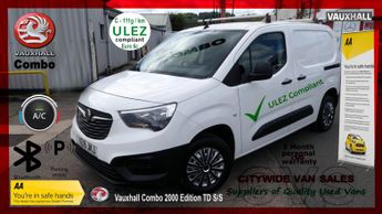 Vauxhall Combo 2000 1.6 Turbo D 100ps H1 Edition Van NO VAT