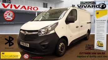 Vauxhall Vivaro 2900 1.6CDTI 90PS ecoFLEX H1 Van NO VAT