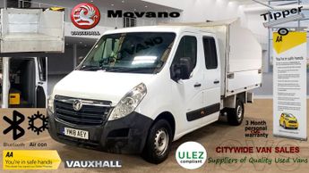 Vauxhall Movano 2.3 CDTI BiTurbo H1 Tipper C/Cab 130ps