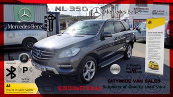 Mercedes M Class ML350 3.0L CDi BlueTEC SE 5dr Automatic