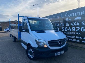 Mercedes Sprinter 314 CDI 2.1 143 BHP AUTOMATIC LWB L3H1 DROPSIDE PICK UP TAIL LIF