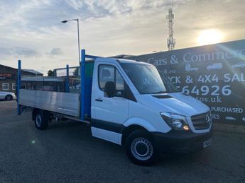 MERCEDES-BENZ SPRINTER 314 CDI 2.1 143 BHP AUTOMATIC LWB L3H1 DROPSIDE PICK UP TAIL LIF