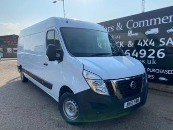 Nissan NV400 2.3 dci 135ps L3H2 Acenta LWB MEDIUM ROOF PANEL VAN 35K FSH SAT 