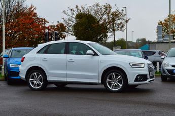 Audi Q3 2.0 TDI Quattro S Line 5dr + HALF LEATHER / SENSORS / CLIMATE ++