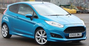 Ford Fiesta 1.5 TDCi Zetec S 3dr ++ LEATHER HEATED SEATS / NAV / ZERO TAX / 