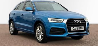 Audi Q3 2.0 TDI S Line 5dr ++ ULEZ / HALF LEATHER / DAB / BLUETOOTH / SE