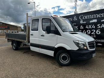 Mercedes Sprinter 314 CDI LWB 2.1 CDI DOUBLE CAB DROPSIDE PICK UP TRUCK TOOL STORA