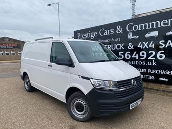 Volkswagen Transporter 2.0 TDI 110 Startline L1H1 PANEL VAN 1 OWNER 80K FSH AIR CON BLU