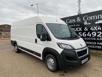 Peugeot Boxer 2.2 BlueHDi Professional 140ps L4H2 XLWB LARGE PANEL VAN FSH 95K