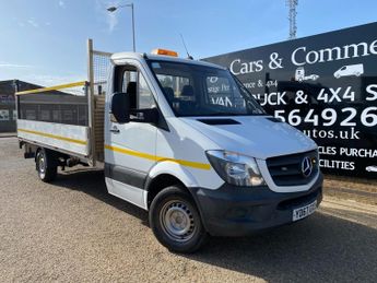 Mercedes Sprinter 314 CDI 2.1 LWB L3 DROPSIDE PICK UP TRUCK 1 PLC OWNER 112K FSH T