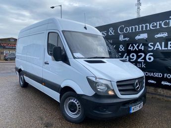 Mercedes Sprinter 314 CDI 2.1 L2H2 MWB MEDIUM SIZED PANEL VAN FMBSH 156K AC SHELVI