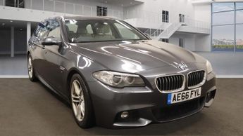 BMW 520 520d 190 M Sport 5dr Step Auto + PRO MEDIA / LEATHER / DAB / BLU