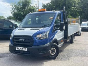 Ford Transit 2.0 EcoBlue 130ps Chassis Cab DROP SIDE WITH TAIL LIFT + 93K