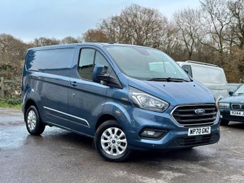 Ford Transit 2.0 EcoBlue 130ps Low Roof Limited Van Auto + low miles + automa