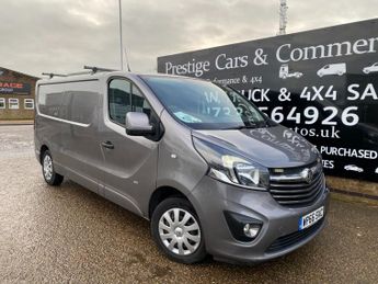 Vauxhall Vivaro 2900 1.6CDTI BiTurbo 125PS SPORTIVE L2H1 LWB PANEL VAN 71K FSH A