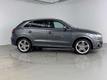 Audi Q3 2.0 TDI 177 Quattro S Line Plus 5dr S Tronic SAT NAV / HALF LEAT