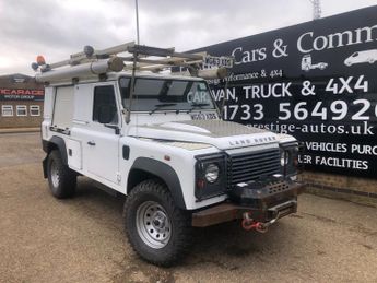 Land Rover Defender 110 UTILITY VAN HARD TOP 2.2 TDCi 120 4X4 EX NATIONAL GRID WINCH