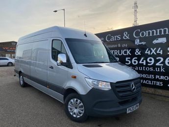 Mercedes Sprinter 314 CDI 2.1 143 BHP AUTOMATIC 7-G LWB L3H2 PANEL VAN 151K FMBSH 