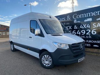 Mercedes Sprinter 314 CDI 2.1 143 MWB L2H2 PANEL VAN 120K FMBSH AIR CON 12M MOT 6M