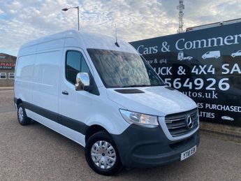 Mercedes Sprinter 314 CDI 2.1 143 MWB L2H2 PANEL VAN 67K FMBSH AC SAT NAV 240V POW