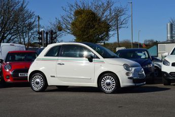 Fiat 500 1.2 Lounge 3dr + 35 TAX / ULEZ / SUNROOF / AIR CON ++