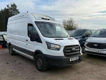 Ford Transit 2.0 EcoBlue 130ps H3 Leader Van + 1 OWNER + FRIDGE VAN + 64K + U