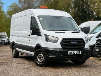 Ford Transit 2.0 EcoBlue 130ps H2 Leader Van + 49K + 1 OWNER + HPI CLEAR + UL