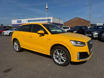 AUDI Q2 1.4 TFSI S Line 5dr S Tronic + HALF LEATHER / ULEZ / DAB / SAT N