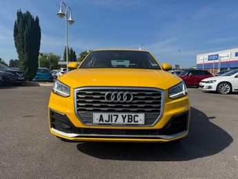 AUDI Q2 1.4 TFSI S Line 5dr S Tronic + HALF LEATHER / ULEZ / DAB / SAT N