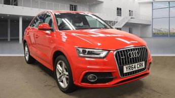 Audi Q3 2.0 TDI Quattro S Line 5dr + SAT NAV / HALF LEATHER / 6 SERVICES