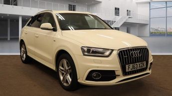 Audi Q3 2.0 TDI Quattro S Line 5dr + SAT NAV / HALF LEATHER / DAB / BLUE