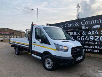 Ford Transit 350 2.0 EcoBlue L4 XLWB DROPSIDE PICK UP TAIL LIFT 114K FSH HI S