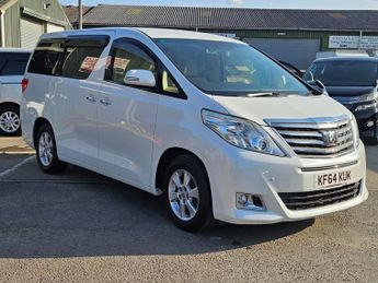 Toyota Alphard Vellfire 8 seater Fresh Import warranted mileage ULEZ compliance