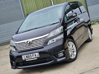 Toyota Vellfire Mileage ULEZ COMPLIANCE 