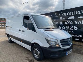Mercedes Sprinter 314 cdi 2.1 SWB LOW ROOF PANEL VAN 143K FSH 1 OWNER AC SENSORS V