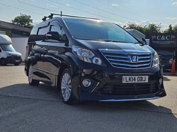 Toyota Alphard Fresh import warranted mileage ULEZ compliance 