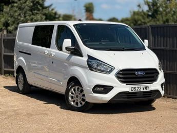 Ford Transit 2.0 EcoBlue 130ps Low Roof D/Cab Limited Van 17K MILES 