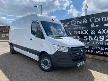 Mercedes Sprinter 314 CDI 2.1 143 MWB L2H2 PANEL VAN 120K FMBSH AIR CON RACKING TO