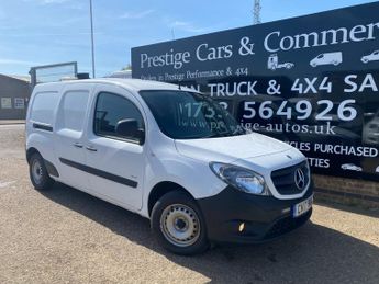 Mercedes Citan 109CDI 1.5 90 BHP LWB PANEL VAN TWIN SLIDING DOORS 87K FMSBH CRU