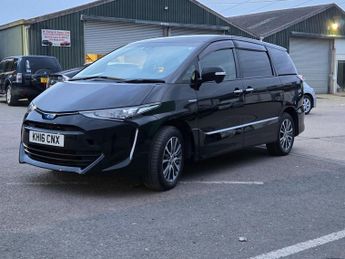 TOYOTA ESTIMA Aeras ULEZ compliance warranted mileage 