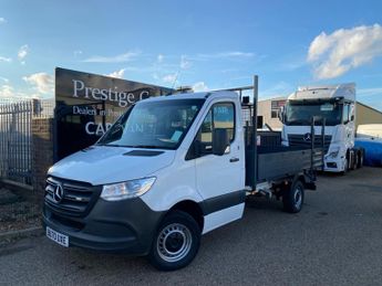 MERCEDES-BENZ SPRINTER 316 cdi 2.1 163BHP 7G AUTOMATIC L2 MWB TIPPER DROPSIDE 75K FSH A