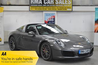 PORSCHE 911 3.0T 991 4S Targa PDK 4WD Auto VERY LOW MILEAGE
